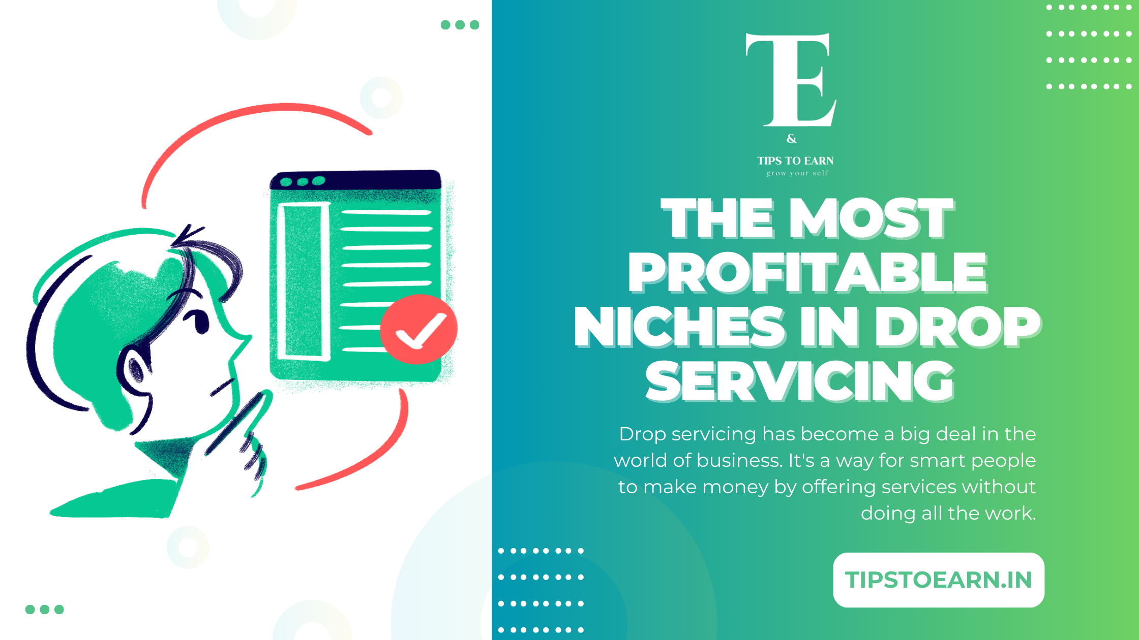 The Most Profitable Niches In Drop Servicing