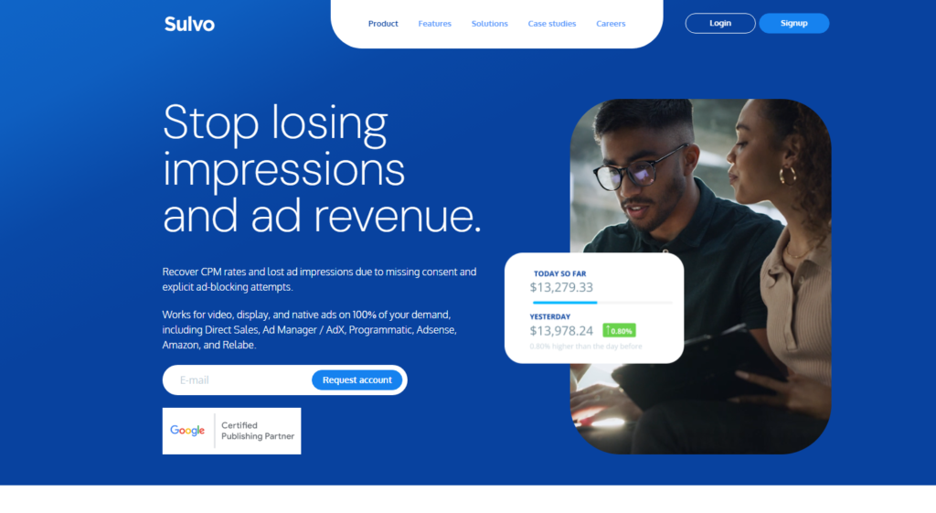 Sulvo AdX Review: Best Adsense Alternative 